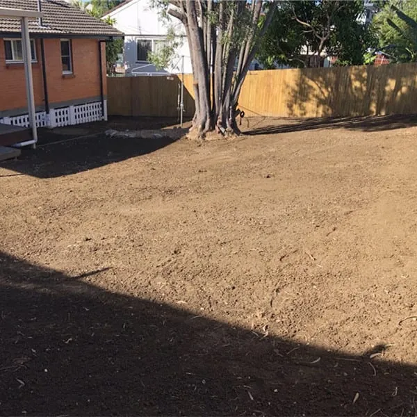 Site preparation for turf, photo 1