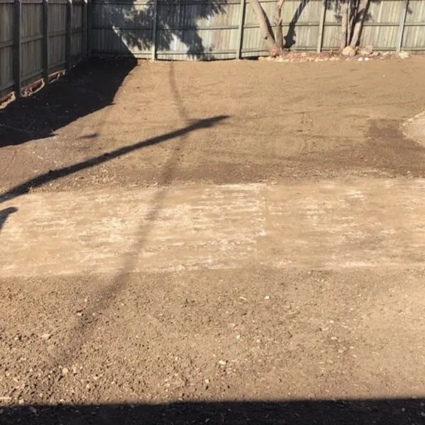 Site preparation for turf, photo 2